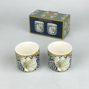 Äggkopp set om 2 William Morris Pimpernel