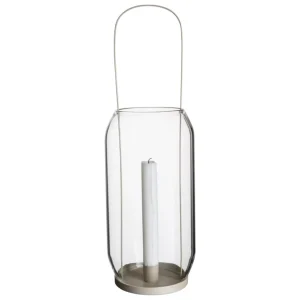 Ljuslykta från Ernst Form, beige, för rustikljus