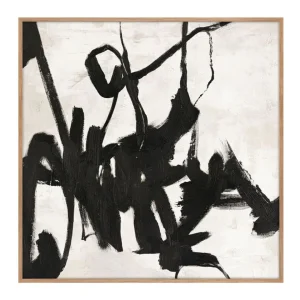 Akrylmålning Playblack 1, Ekram