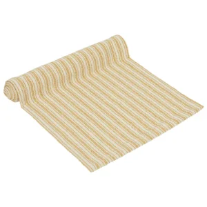 Ronja löpare från Fondaco,gul, 35x120 cm